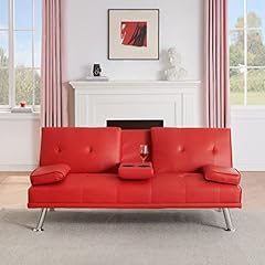 Red sleeper sofa for sale  Delivered anywhere in USA 