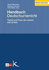 Handbuch deutschunterricht the gebraucht kaufen  Wird an jeden Ort in Deutschland