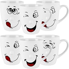 Kaffeetassen gesicht 6er gebraucht kaufen  Wird an jeden Ort in Deutschland