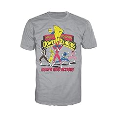 Power Rangers Men's Logo Morph Into Action T-Shirt for sale  Delivered anywhere in Canada