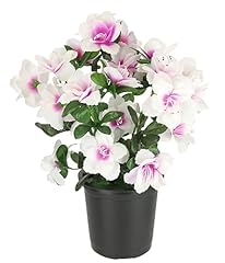 Fiori artificiali azalee usato  Spedito ovunque in Italia 
