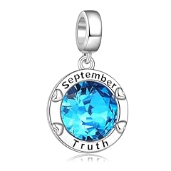 September birthstone charms for sale  Delivered anywhere in UK