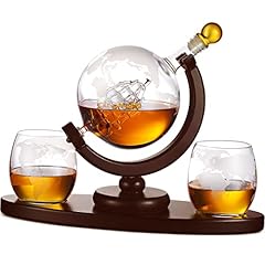 Whiskey decanter globe for sale  Delivered anywhere in USA 