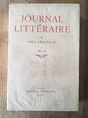 Journal littéraire paul d'occasion  Livré partout en France