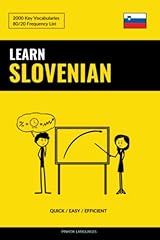 Learn slovenian quick for sale  Delivered anywhere in USA 