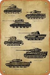Wwii tanks poster for sale  Delivered anywhere in USA 