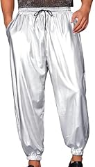 Men shiny trousers for sale  Delivered anywhere in UK