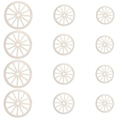 12pcs wooden wheels for sale  Delivered anywhere in USA 
