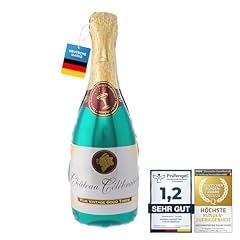 Champagner flasche heliumballo gebraucht kaufen  Wird an jeden Ort in Deutschland