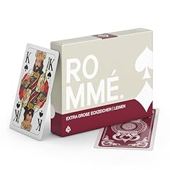 Spielkarten romme kartenspiel gebraucht kaufen  Wird an jeden Ort in Deutschland