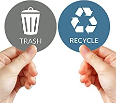 Used, VBAP CORP Recycle Trash Bin Sticker - (Pack of 4) 3" for sale  Delivered anywhere in USA 