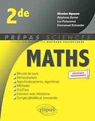 Mathématiques seconde 2e d'occasion  Livré partout en France