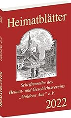 Heimatblätter 2022 goldene gebraucht kaufen  Wird an jeden Ort in Deutschland