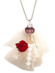 Collana bambolina sposa usato  Spedito ovunque in Italia 