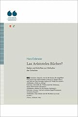 Aristoteles bücher reden gebraucht kaufen  Wird an jeden Ort in Deutschland