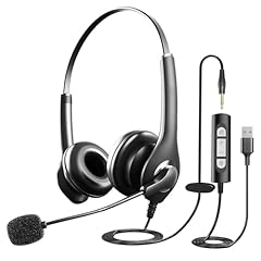 Usb headset headset for sale  Delivered anywhere in UK