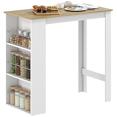 Homcom table bar d'occasion  Livré partout en Belgiqu