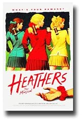 Heathers poster broadway for sale  Delivered anywhere in USA 
