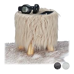 Relaxdays fell hocker gebraucht kaufen  Wird an jeden Ort in Deutschland