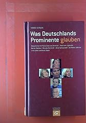 Deutschlands prominente glaube gebraucht kaufen  Wird an jeden Ort in Deutschland