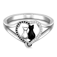 Cat ring sterling for sale  Delivered anywhere in USA 