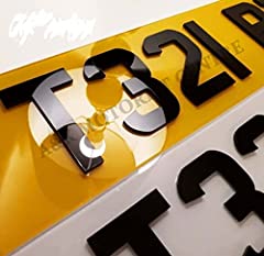 Pair number plates for sale  Delivered anywhere in UK