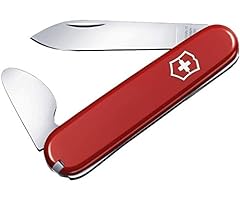 Victorinox, coltellino svizzero con apricasse per orologi (4 funzioni, lama, apricasse per orologi) colore rosso, usato usato  Spedito ovunque in Italia 