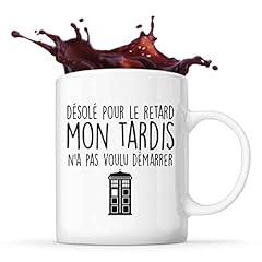 Mug tardis excuse d'occasion  Livré partout en France