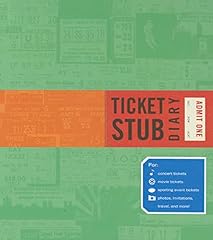 Ticket stub diary for sale  Delivered anywhere in USA 