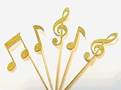 Gold music note for sale  Delivered anywhere in UK