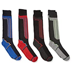 FM London Thermal Ski Socks Multipack Calcetines Altos, Multicolor (Assorted), Taglia Unica (Pacco da 4) Uomo usato  Spedito ovunque in Italia 