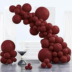 Partywoo burgundy balloons for sale  Delivered anywhere in USA 