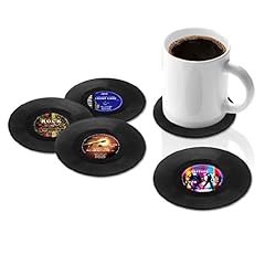 Vinyl record coasters for sale  Delivered anywhere in USA 