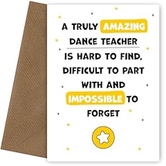 Dance teacher thank for sale  Delivered anywhere in UK