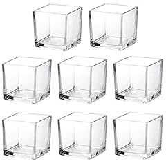 Square glass vases for sale  Delivered anywhere in USA 
