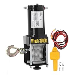24v winch 3000lbs usato  Spedito ovunque in Italia 