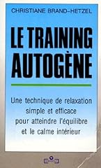 Training autogène d'occasion  Livré partout en France