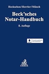 Beck sches notar gebraucht kaufen  Wird an jeden Ort in Deutschland