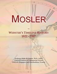 Mosler webster timeline for sale  Delivered anywhere in UK