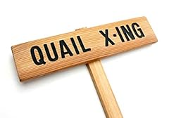 Quail ing sign for sale  Delivered anywhere in USA 