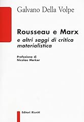 Rousseau marx altri usato  Spedito ovunque in Italia 