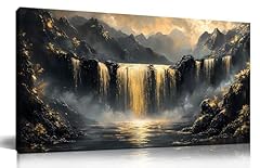 Huboskn waterfall canvas for sale  Delivered anywhere in USA 
