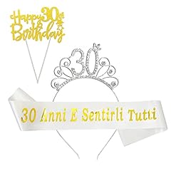 Donna corona compleanno usato  Spedito ovunque in Italia 