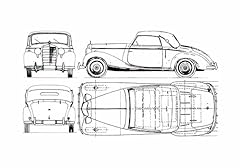 Photo blueprint mercedes for sale  Delivered anywhere in UK
