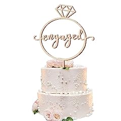 Engagement cake topper for sale  Delivered anywhere in UK
