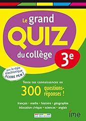 Grand quiz collège for sale  Delivered anywhere in UK