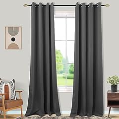 Charcoal grey curtains for sale  Delivered anywhere in USA 