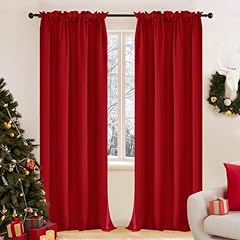 Deconovo christmas curtains for sale  Delivered anywhere in USA 
