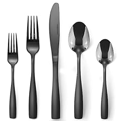 Barbbon black silverware for sale  Delivered anywhere in USA 