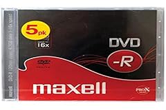 Maxell dvd 4.7gb usato  Spedito ovunque in Italia 